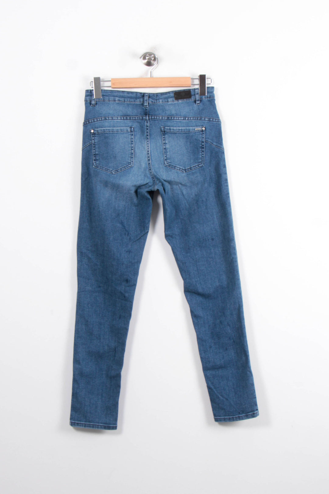 Jean Slim Bleu - Taille L/40 de la marque IKKS | PARAD80834 - Vendu par Paradigme - Image 4
