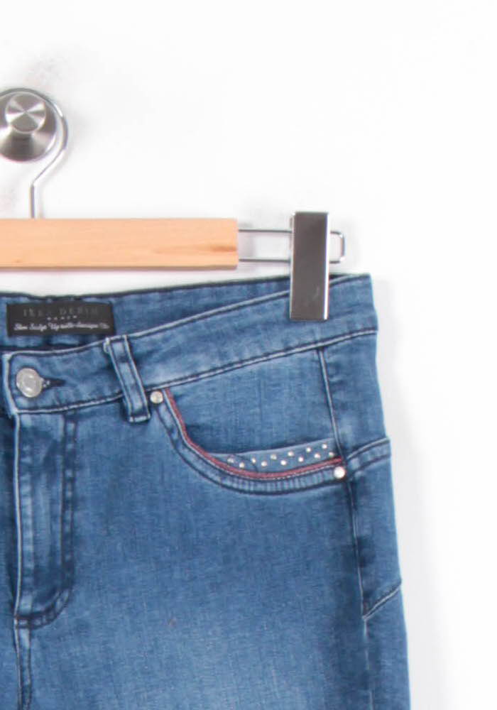 Jean Slim Bleu - Taille L/40 de la marque IKKS | PARAD80834 - Vendu par Paradigme - Image 3