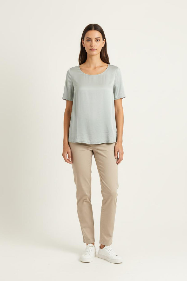 T-shirt Vert - Taille M/38 de la marque Comptoir des Cotonniers | PARAD80845 - Vendu par Paradigme - Image 1