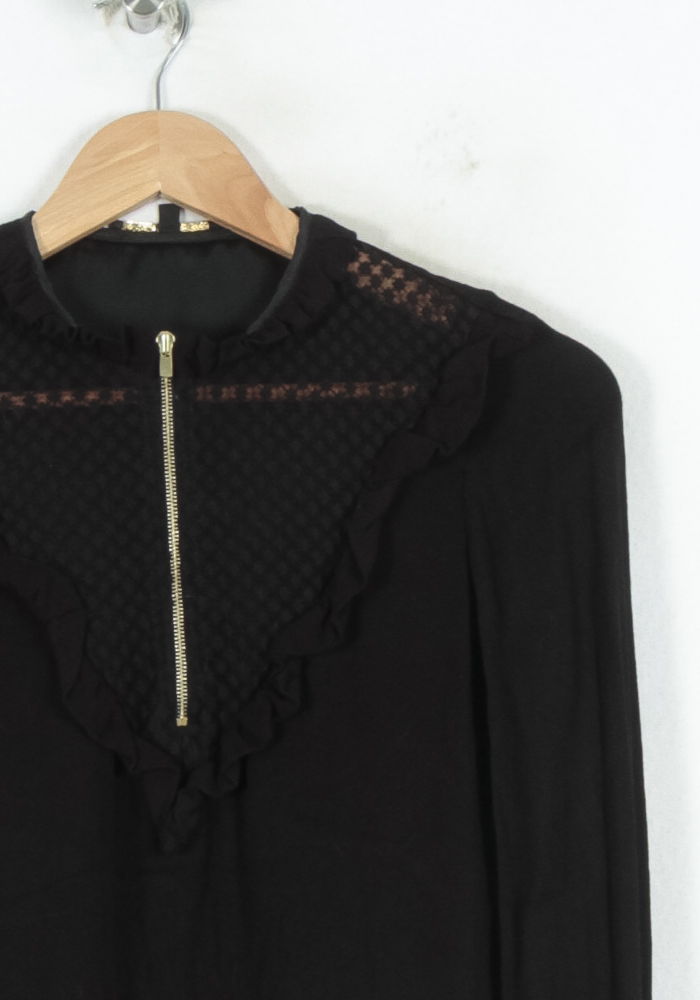 Robe Courte Noire - Taille S/36 de la marque Maje | PARAD80870 - Vendu par Paradigme - Image 3