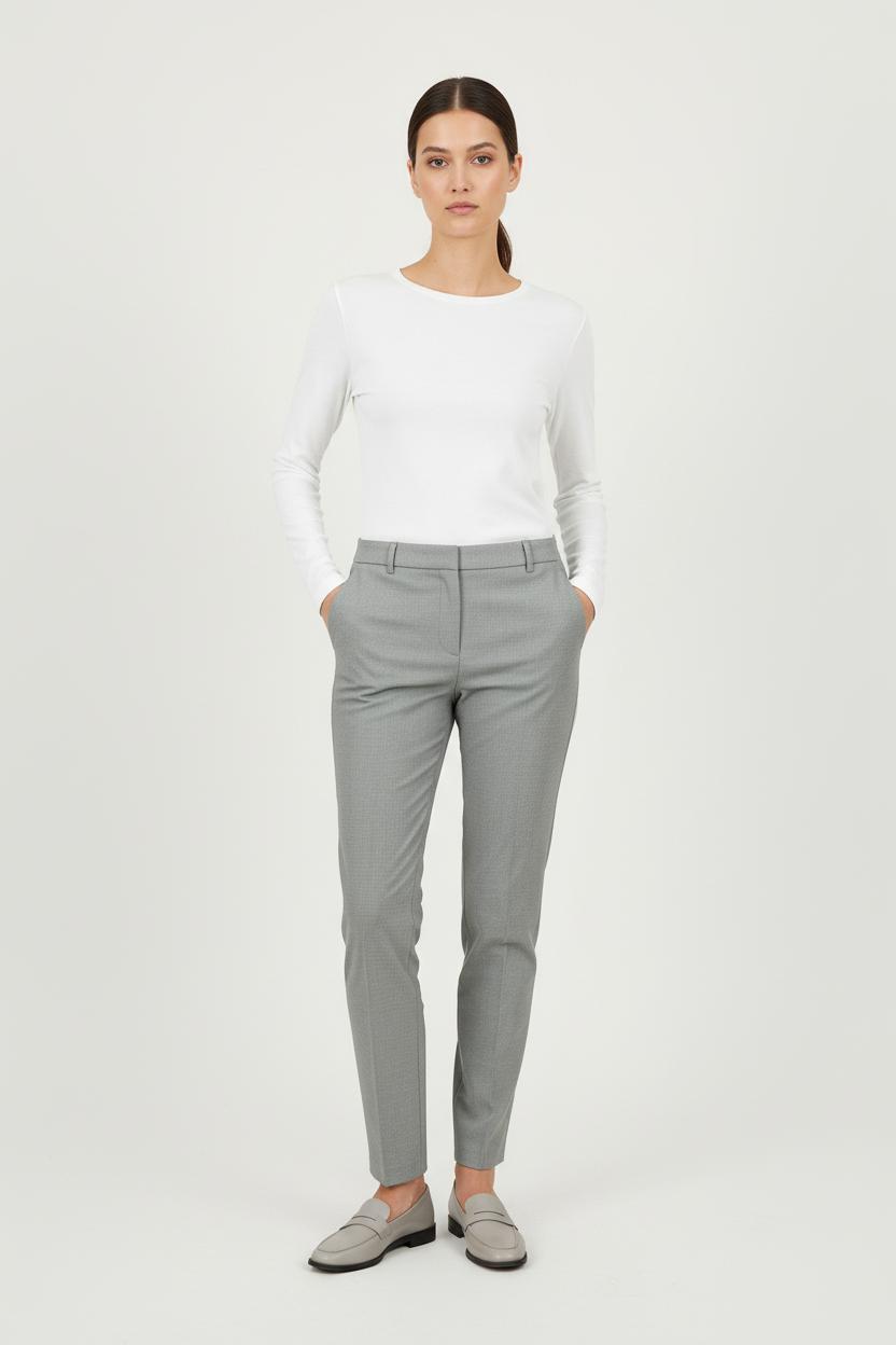 Pantalon Gris - Taille XXS/32 de la marque IKKS | PARAD80914 - Vendu par Paradigme - Image 1