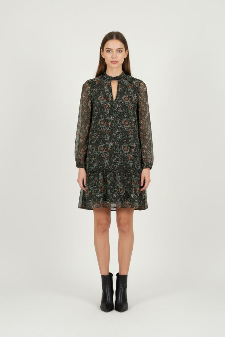 Robe Courte Multicolore - Taille XS/34 de la marque IKKS | PARAD80917 - Vendu par Paradigme - Image 1