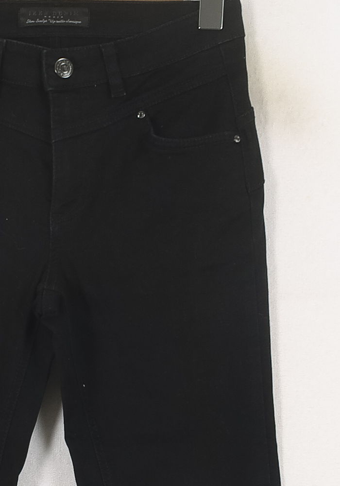 Jean Slim Noir - Taille XS/34 de la marque IKKS | PARAD80921 - Vendu par Paradigme - Image 3