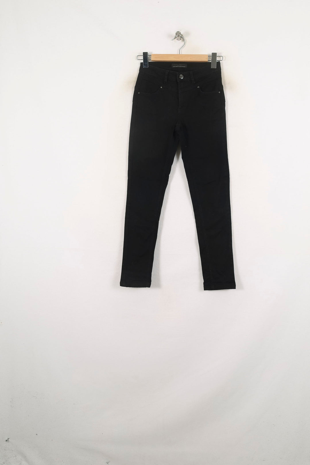 Jean Slim Noir - Taille XS/34 de la marque IKKS | PARAD80921 - Vendu par Paradigme - Image 2