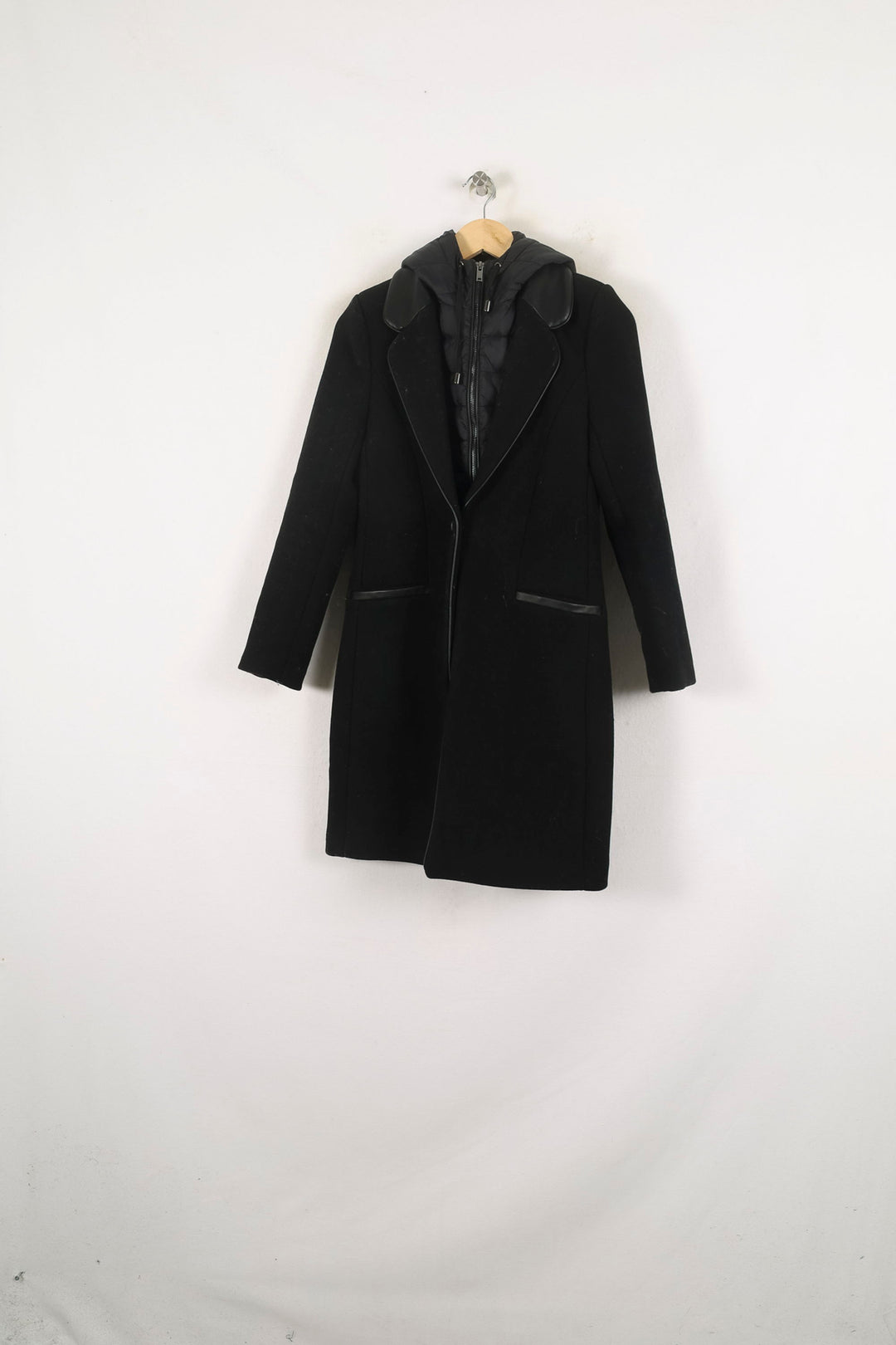 Manteau Noir - Taille XS/34 de la marque One Step | PARAD80922 - Vendu par Paradigme - Image 2