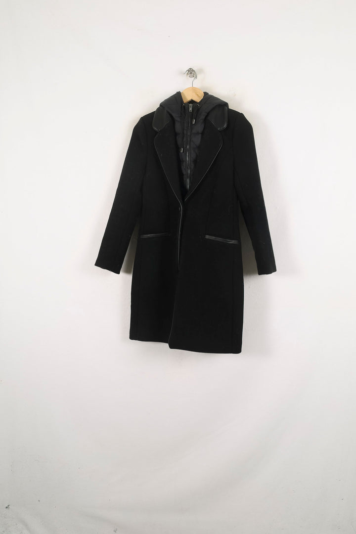 Manteau Noir - Taille XS/34 de la marque One Step | PARAD80922 - Vendu par Paradigme - Image 2