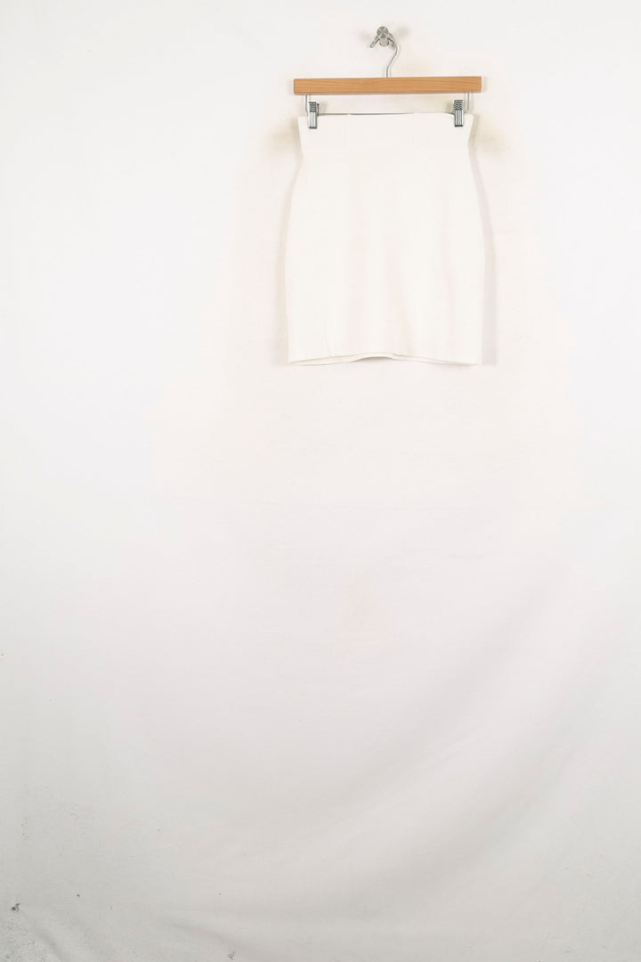 Jupe Crayon Blanche - Taille XS/34 de la marque Claudie Pierlot | PARAD80932 - Vendu par Paradigme - Image 2