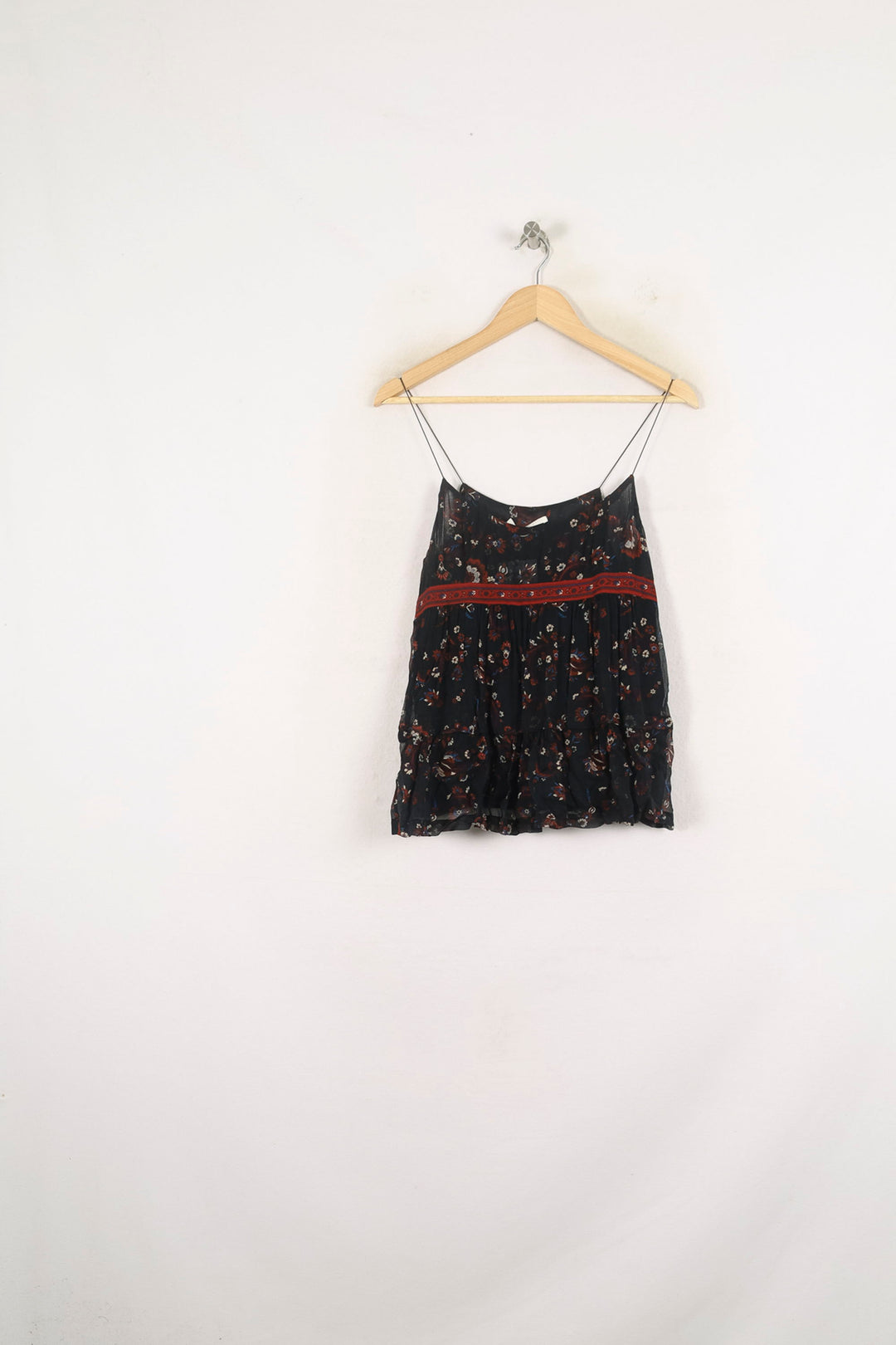 Débardeur Noir à Fleurs - Taille S/36 de la marque ba&sh | PARAD80936 - Vendu par Paradigme - Image 2