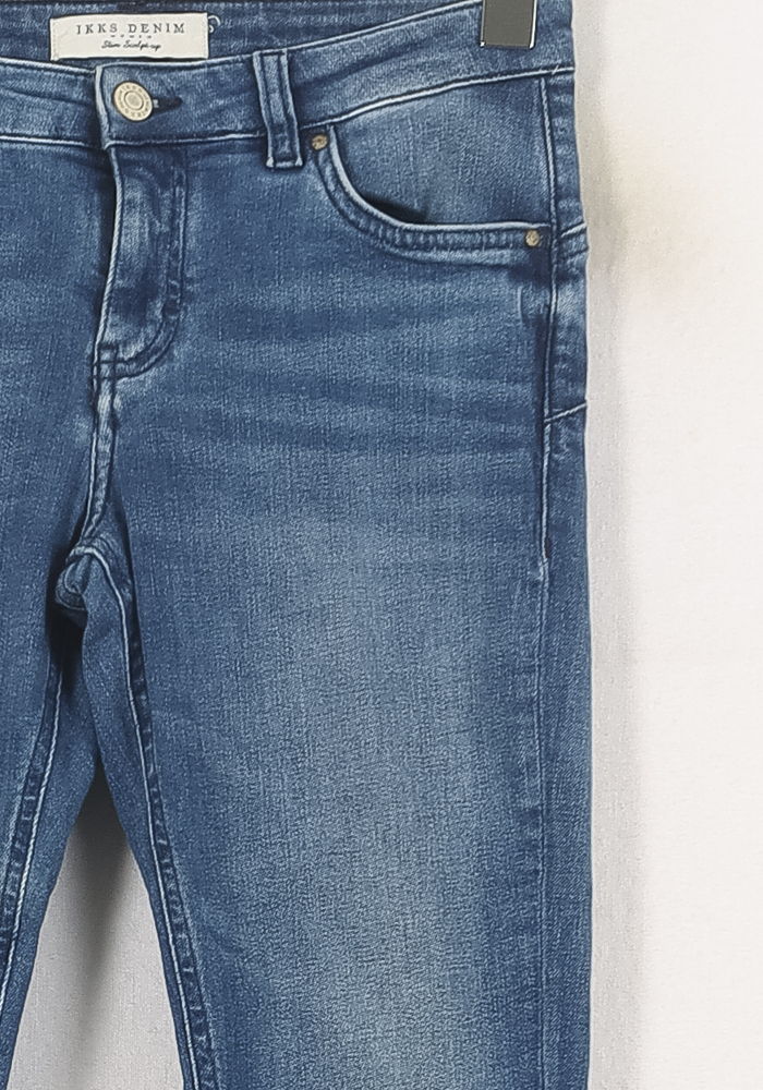 Jean Slim Bleu - Taille S/36 de la marque IKKS | PARAD80942 - Vendu par Paradigme - Image 3