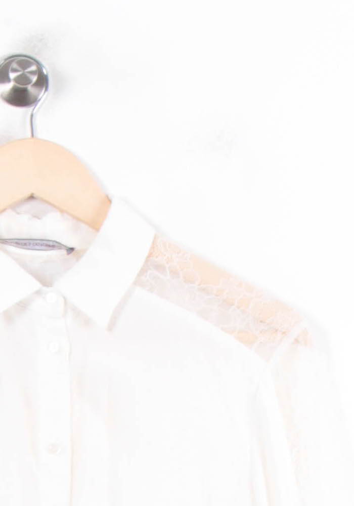 Chemise Blanche - Taille S/36 de la marque Comptoir des Cotonniers | PARAD80983 - Vendu par Paradigme - Image 3