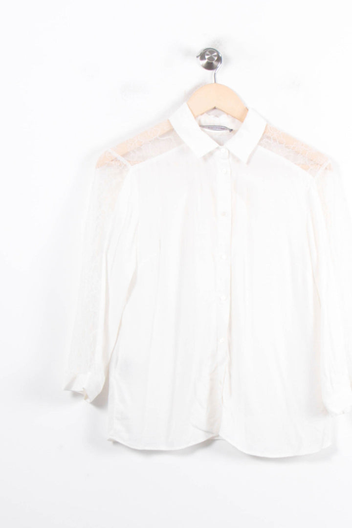 Chemise Blanche - Taille S/36 de la marque Comptoir des Cotonniers | PARAD80983 - Vendu par Paradigme - Image 2