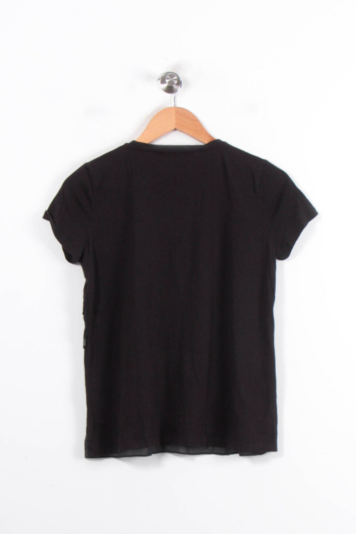 Tee-shirt Noir - Taille M/38 de la marque Comptoir des Cotonniers | PARAD81020 - Vendu par Paradigme - Image 4