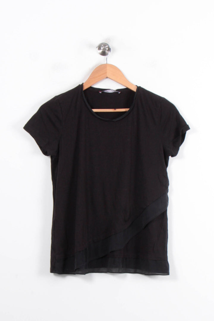 Tee-shirt Noir - Taille M/38 de la marque Comptoir des Cotonniers | PARAD81020 - Vendu par Paradigme - Image 2