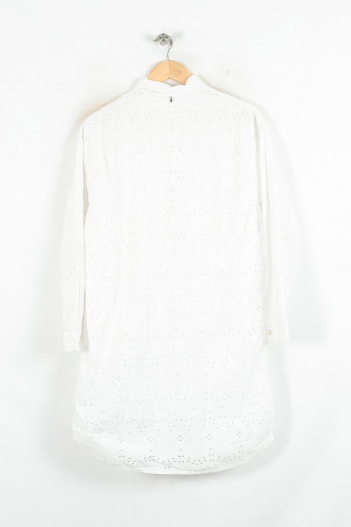 Robe Chemise Blanche - Taille S/36 de la marque One Step | PARAD81044 - Vendu par Paradigme - Image 4
