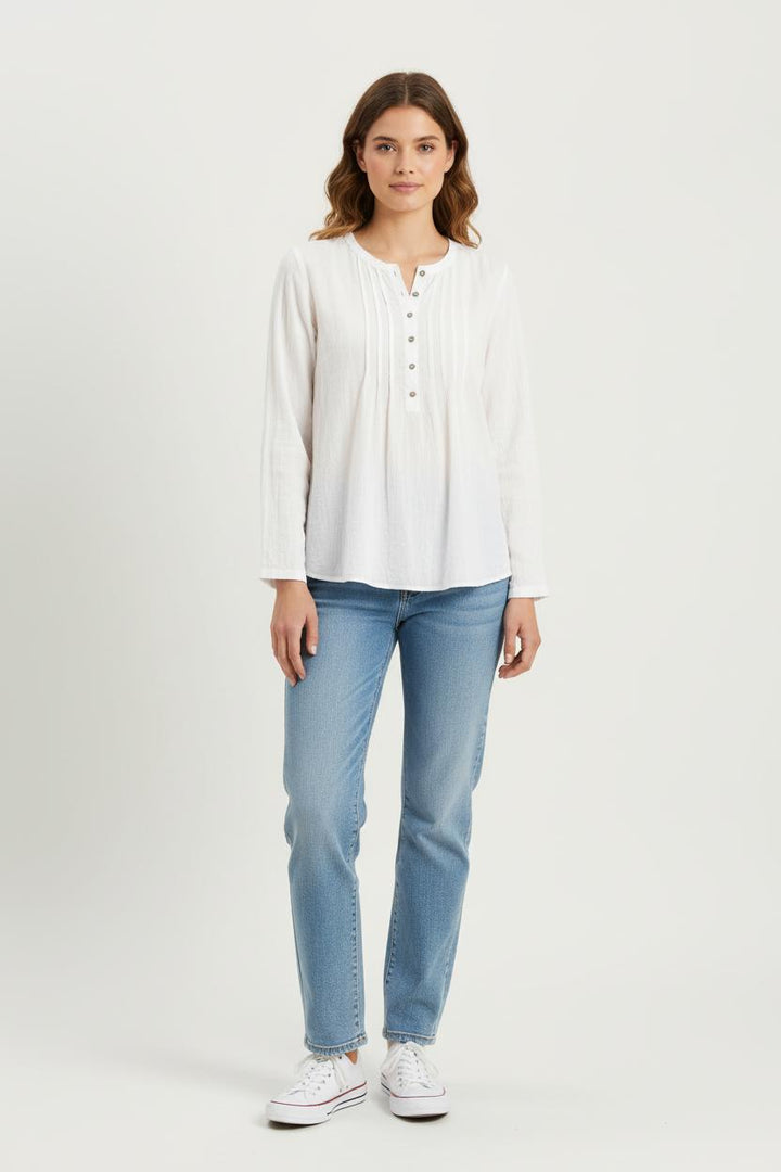 Blouse Beige - Taille S/36 de la marque IKKS | PARAD81046 - Vendu par Paradigme - Image 1
