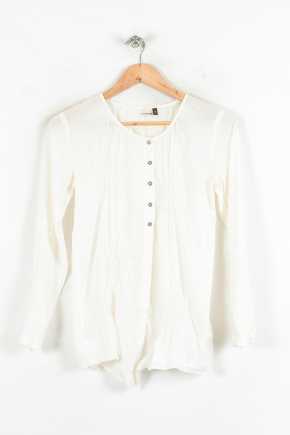 Blouse Beige - Taille S/36 de la marque IKKS | PARAD81046 - Vendu par Paradigme - Image 2