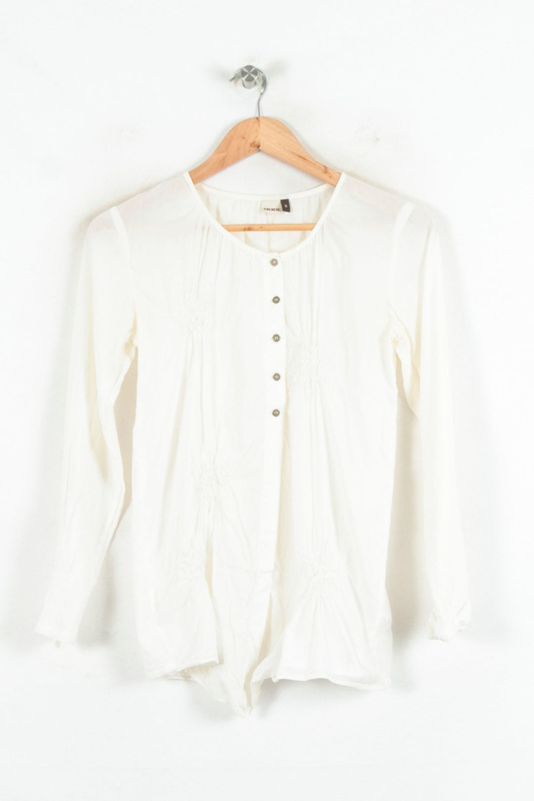 Blouse Beige - Taille S/36 de la marque IKKS | PARAD81046 - Vendu par Paradigme - Image 2