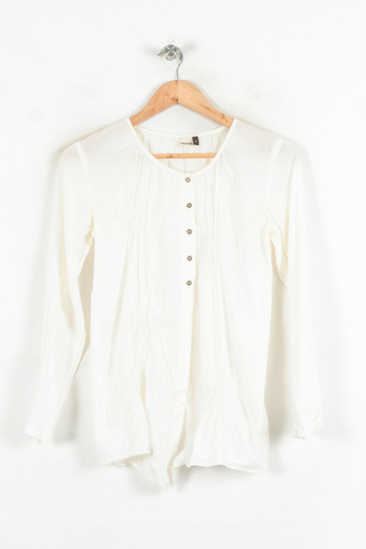 Blouse Beige - Taille S/36 de la marque IKKS | PARAD81046 - Vendu par Paradigme - Image 2