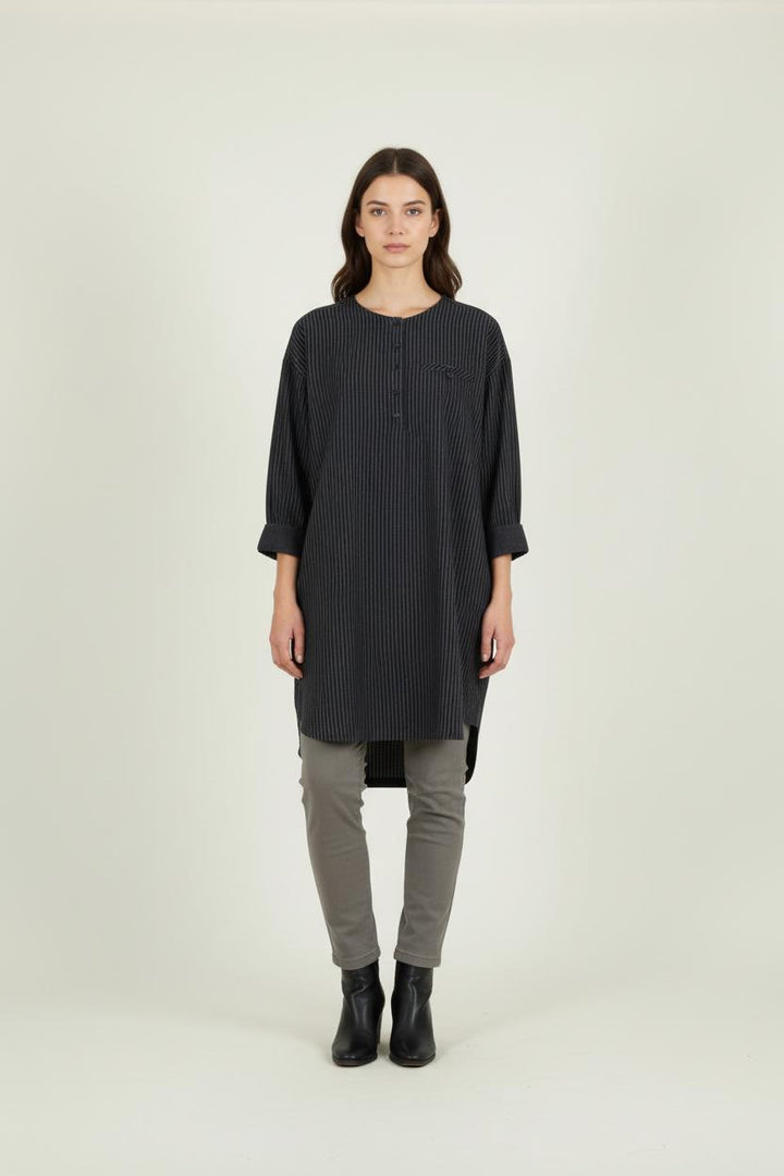 Robe Chemise Noire - Taille S/36 de la marque Comptoir des Cotonniers | PARAD81047 - Vendu par Paradigme - Image 1