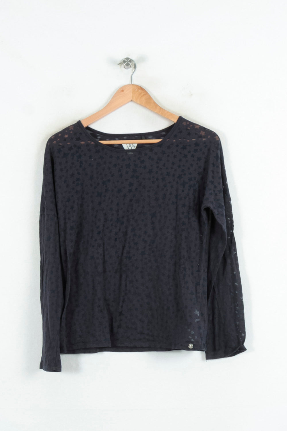 Tee-shirt Manches Longues Bleu - Taille S/36 de la marque IKKS | PARAD81049 - Vendu par Paradigme - Image 2