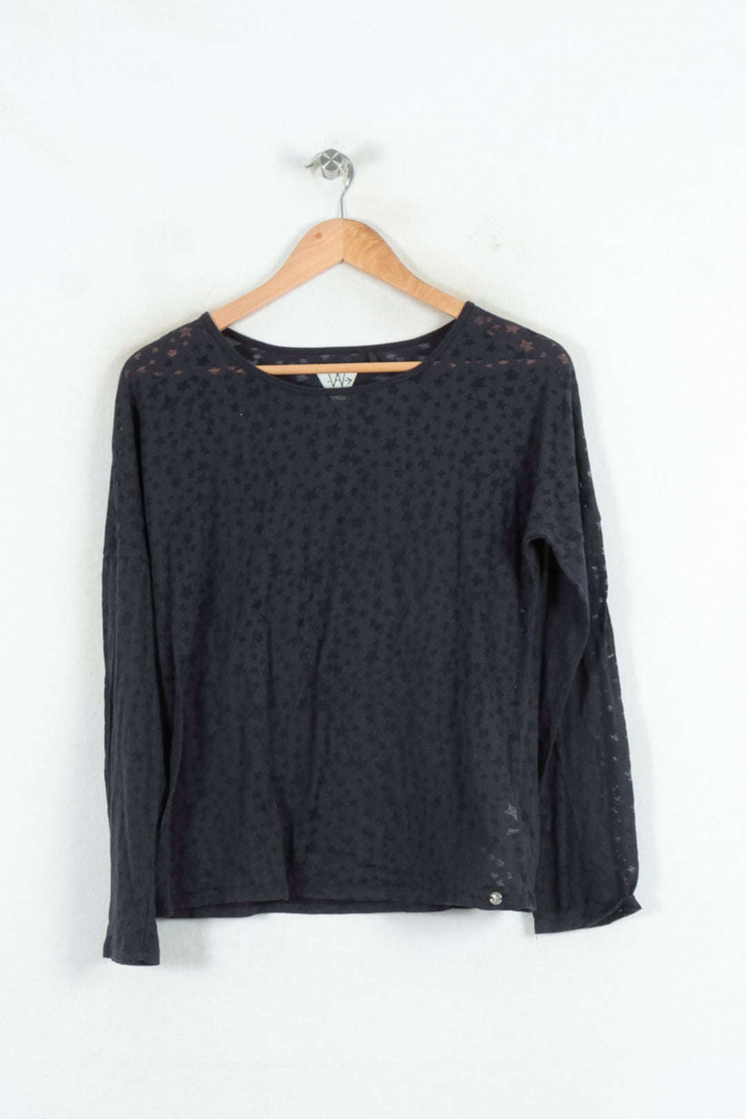 Tee-shirt Manches Longues Bleu - Taille S/36 de la marque IKKS | PARAD81049 - Vendu par Paradigme - Image 2