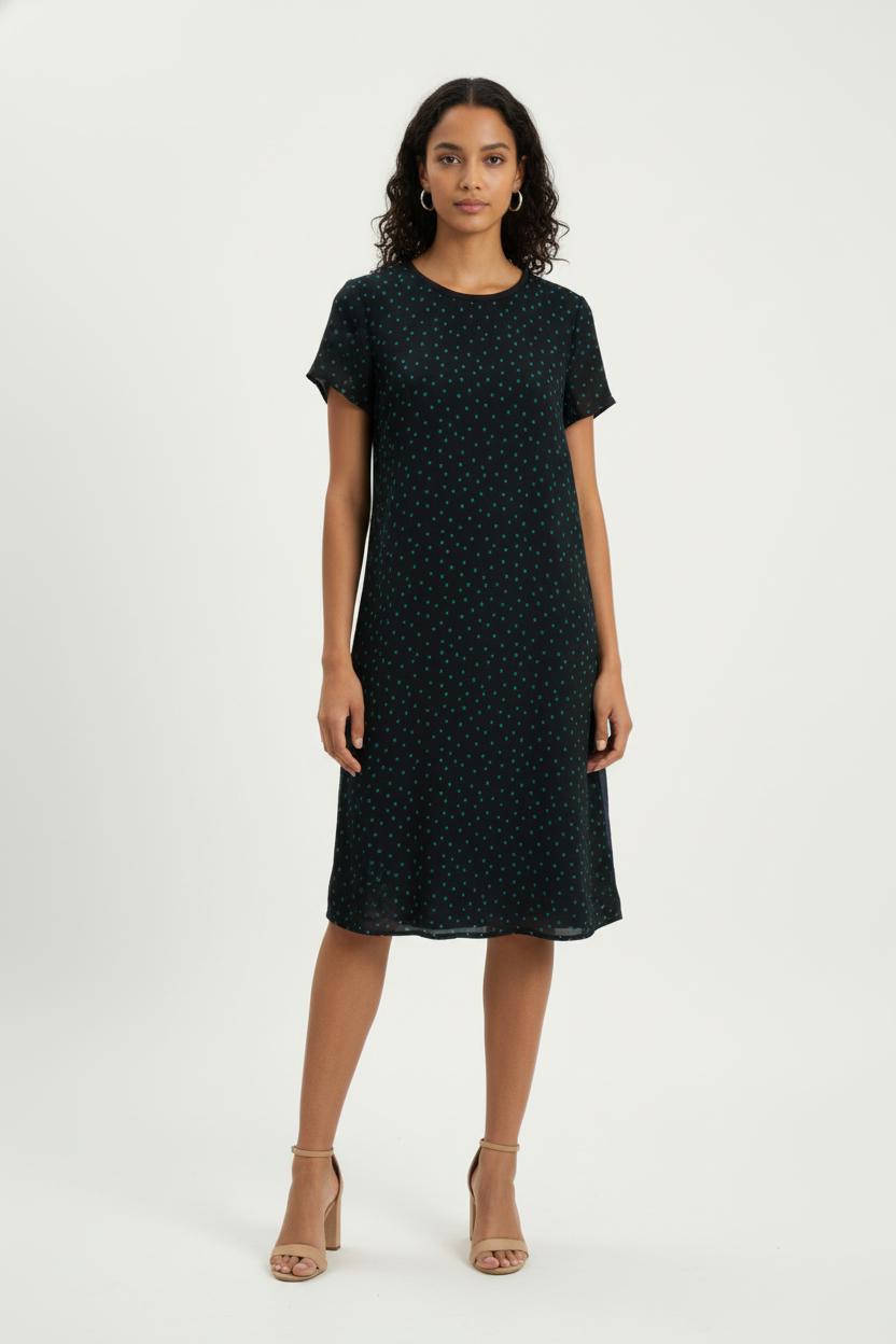 Robe Droite Bleu - Taille M/38 de la marque IKKS | PARAD81079 - Vendu par Paradigme - Image 1
