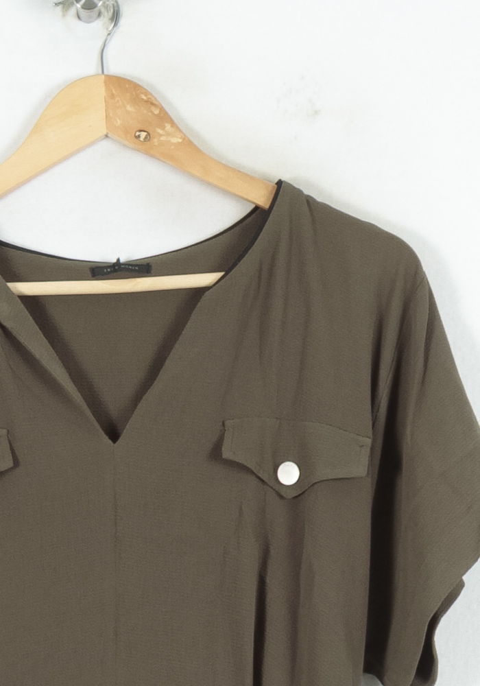 Robe Courte Verte - Taille L/40 de la marque IKKS | PARAD81130 - Vendu par Paradigme - Image 3