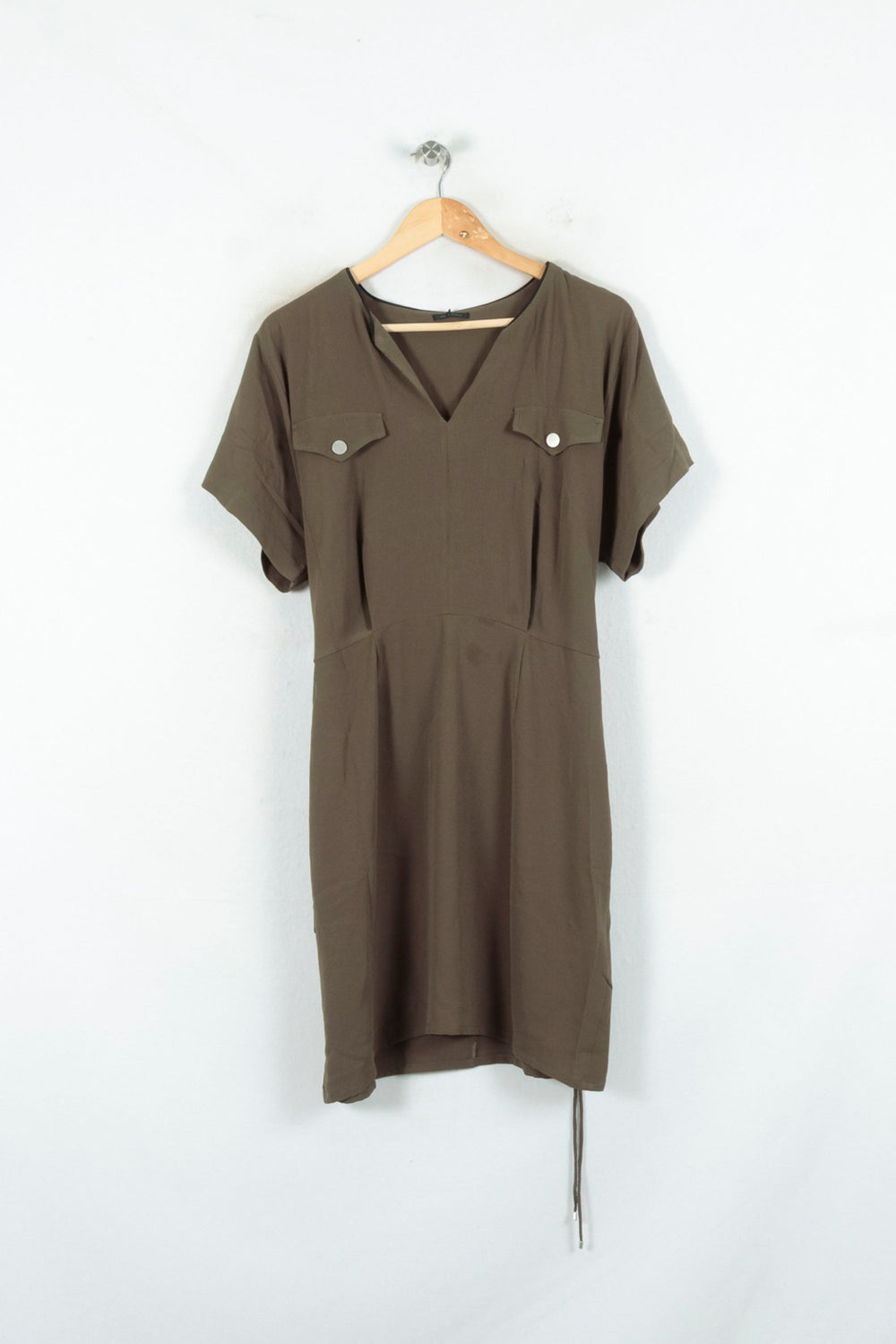 Robe Courte Verte - Taille L/40 de la marque IKKS | PARAD81130 - Vendu par Paradigme - Image 2