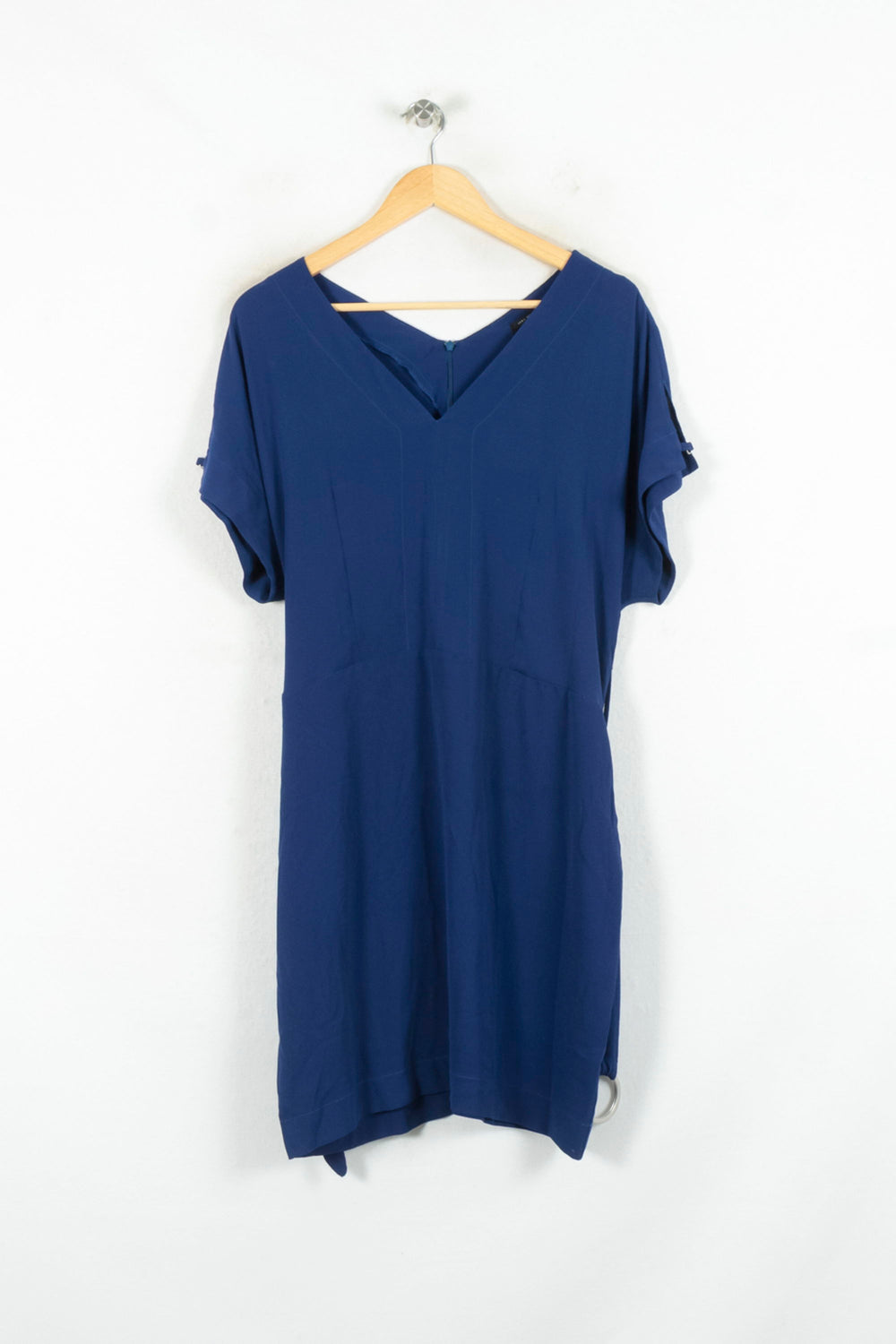 Robe Droite Bleue - Taille L/40 de la marque IKKS | PARAD81131 - Vendu par Paradigme - Image 2