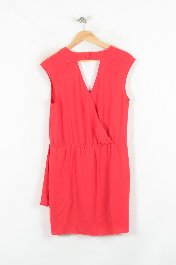 Robe Portefeuille Rouge - Taille XL/42 de la marque IKKS | PARAD81132 - Vendu par Paradigme - Image 4
