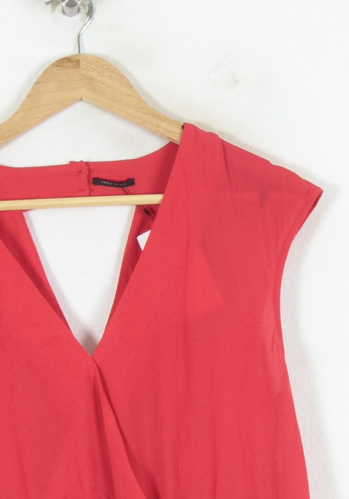 Robe Portefeuille Rouge - Taille XL/42 de la marque IKKS | PARAD81132 - Vendu par Paradigme - Image 3
