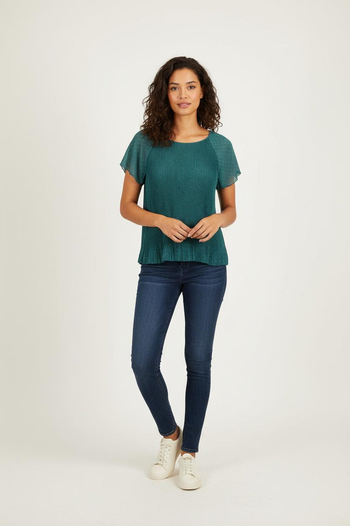 Blouse Verte - Taille L/40 de la marque Comptoir des Cotonniers | PARAD81162 - Vendu par Paradigme - Image 1