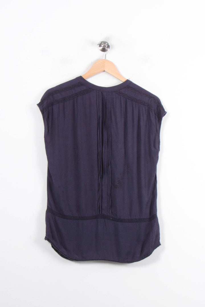 Blouse Bleue - Taille L/40 de la marque Comptoir des Cotonniers | PARAD81163 - Vendu par Paradigme - Image 2