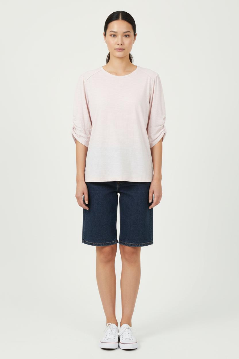 Tee-shirt Beige - Taille L/40 de la marque ba&sh | PARAD81172 - Vendu par Paradigme - Image 1