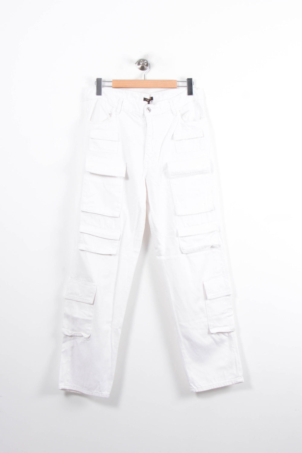 Pantalon Cargo Blanc - Taille XL/42 de la marque Maje | PARAD81180 - Vendu par Paradigme - Image 2