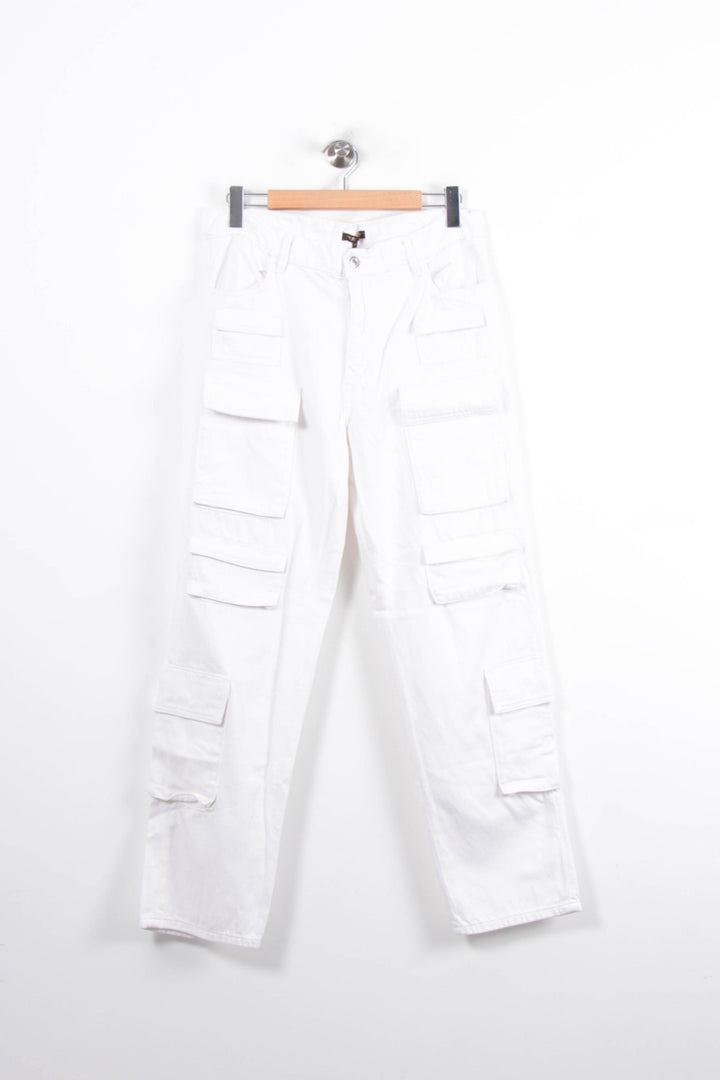 Pantalon Cargo Blanc - Taille XL/42 de la marque Maje | PARAD81180 - Vendu par Paradigme - Image 2