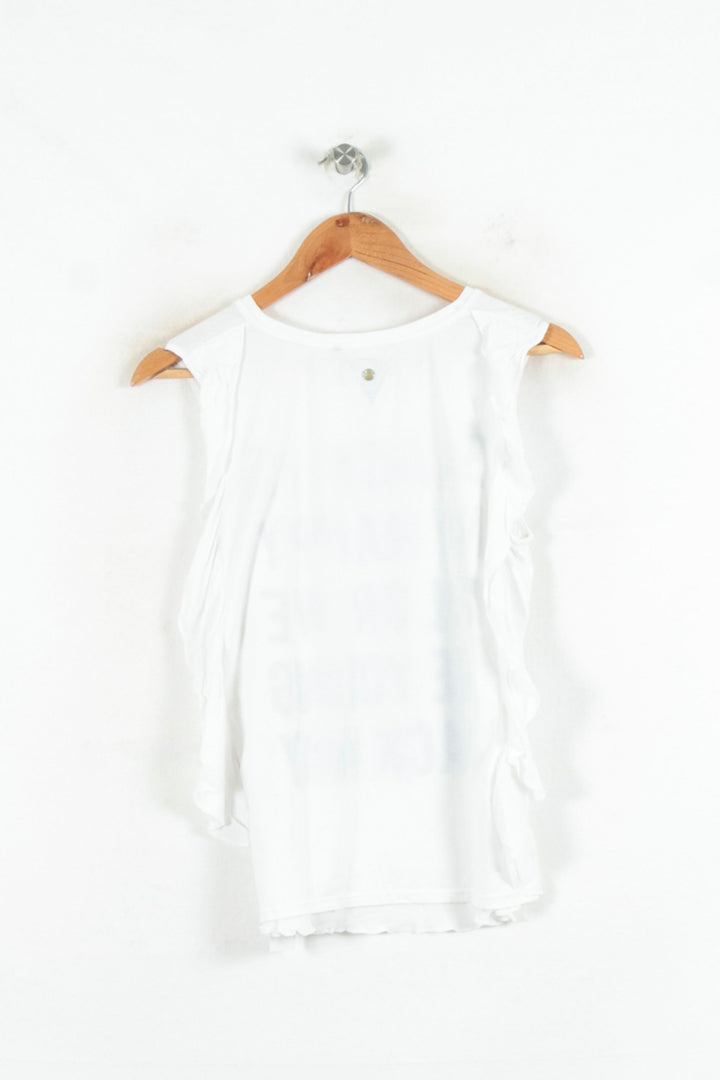 Débardeur Blanc - Taille L/40 de la marque IKKS | PARAD81186 - Vendu par Paradigme - Image 4