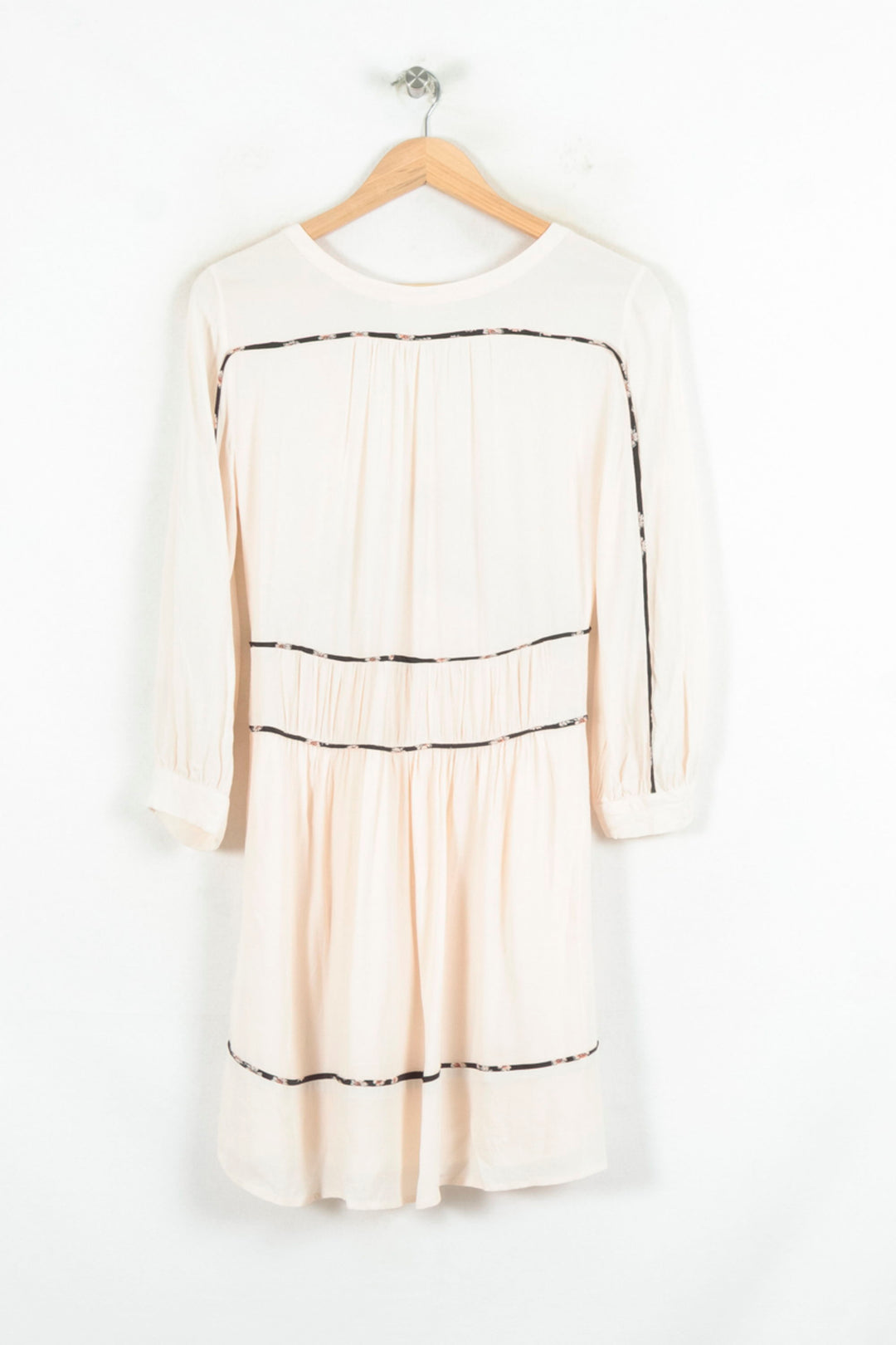 Robe Courte Beige - Taille S/36 de la marque ba&sh | PARAD81210 - Vendu par Paradigme - Image 4