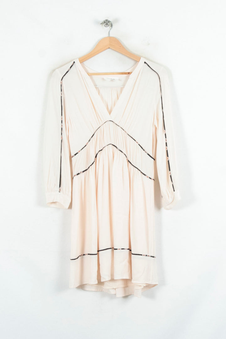 Robe Courte Beige - Taille S/36 de la marque ba&sh | PARAD81210 - Vendu par Paradigme - Image 2