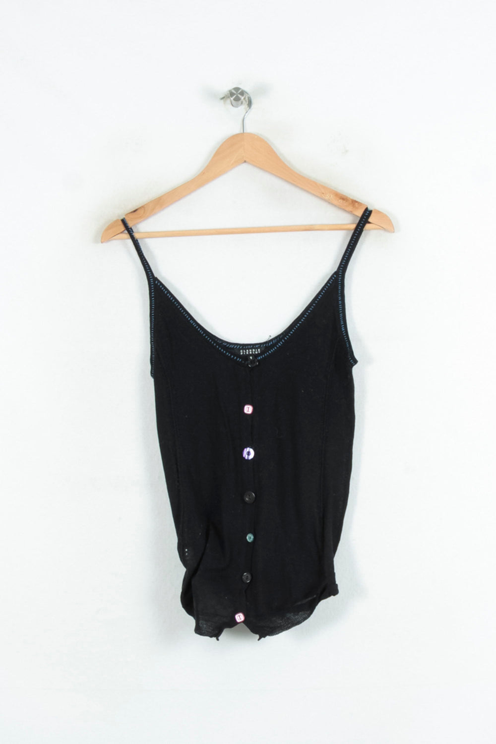 Débardeur Noir - Taille S/36 de la marque Claudie Pierlot | PARAD81234 - Vendu par Paradigme - Image 2