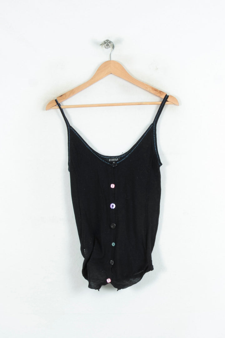 Débardeur Noir - Taille S/36 de la marque Claudie Pierlot | PARAD81234 - Vendu par Paradigme - Image 2