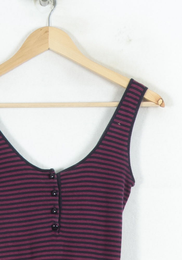 Débardeur Violet et Noir - Taille M/38 de la marque Claudie Pierlot | PARAD81236 - Vendu par Paradigme - Image 3