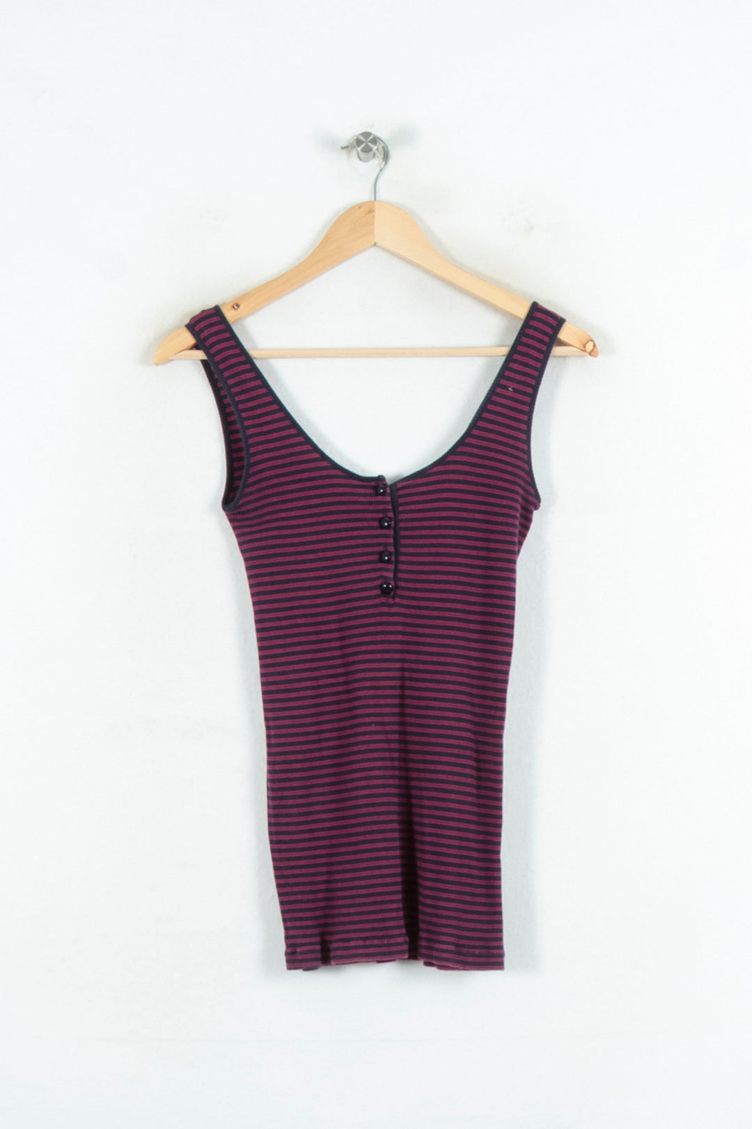 Débardeur Violet et Noir - Taille M/38 de la marque Claudie Pierlot | PARAD81236 - Vendu par Paradigme - Image 2