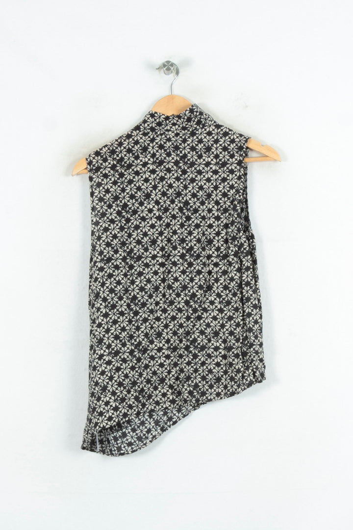 Blouse Noire et Blanche - Taille M/38 de la marque IKKS | PARAD81269 - Vendu par Paradigme - Image 4