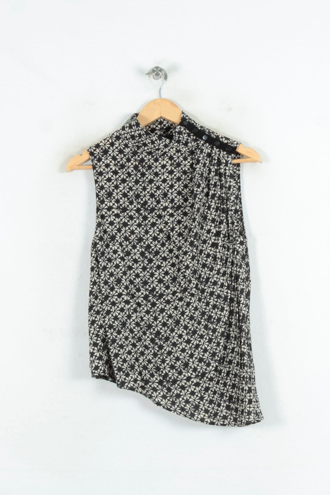 Blouse Noire et Blanche - Taille M/38 de la marque IKKS | PARAD81269 - Vendu par Paradigme - Image 2