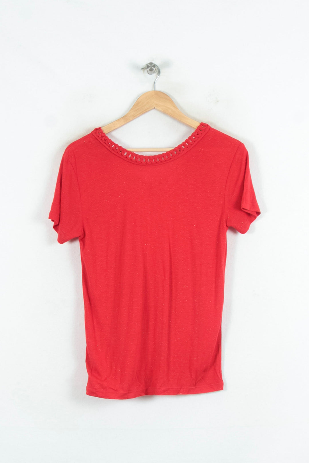 Tee-shirt Rouge - Taille S/36 de la marque IKKS | PARAD81285 - Vendu par Paradigme - Image 4