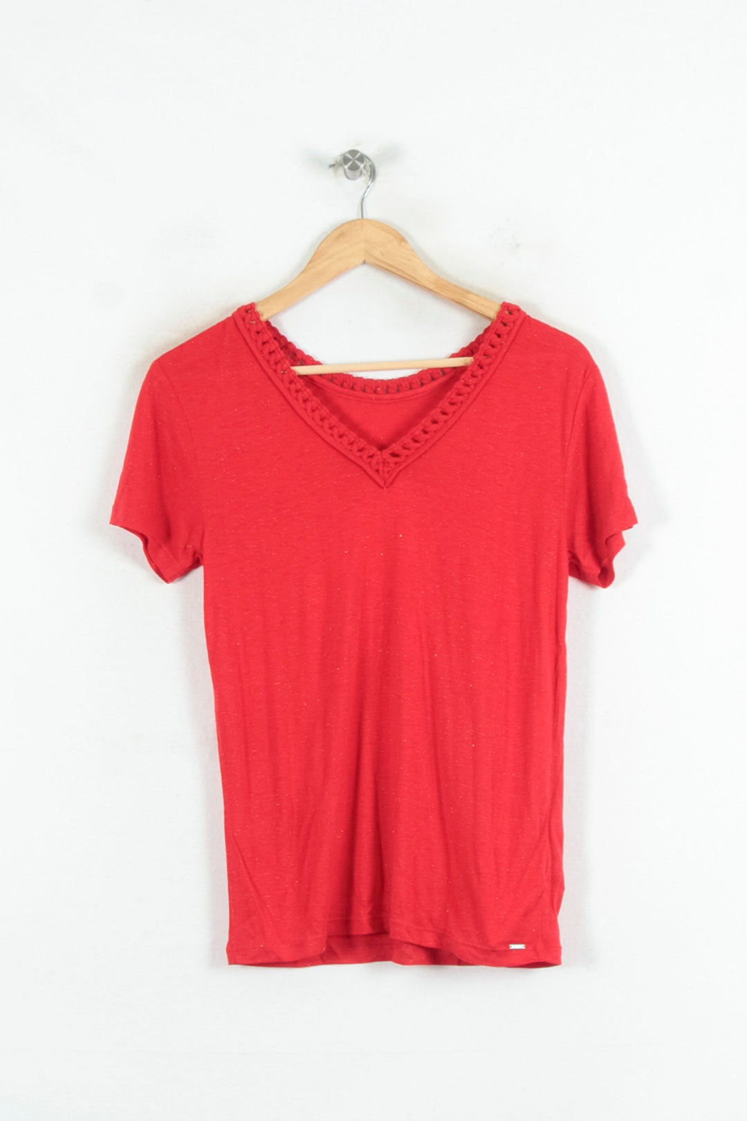 Tee-shirt Rouge - Taille S/36 de la marque IKKS | PARAD81285 - Vendu par Paradigme - Image 2