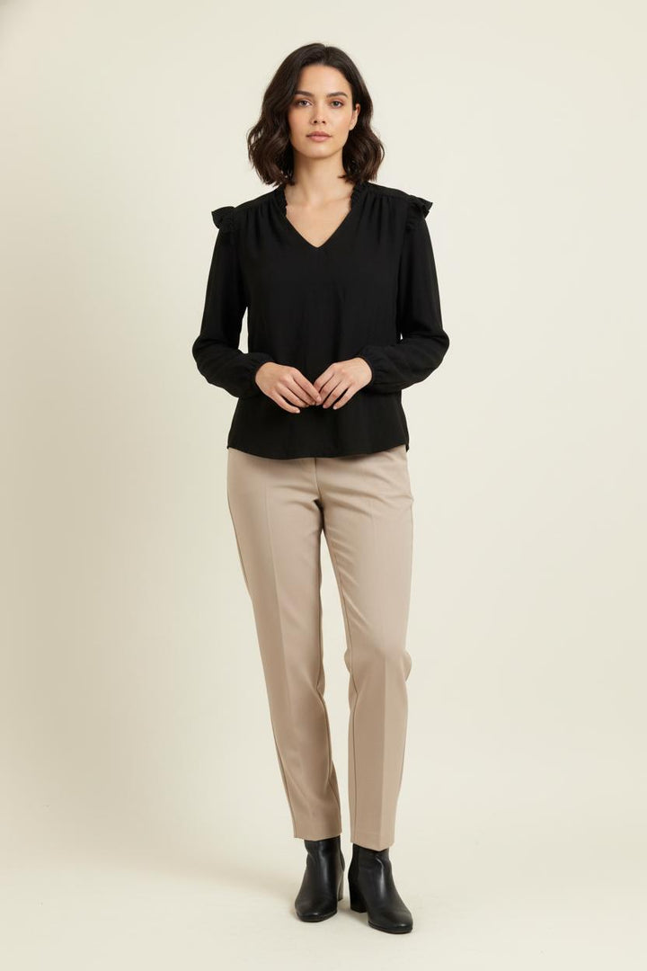 Blouse Noire - Taille L/40 de la marque IKKS | PARAD81286 - Vendu par Paradigme - Image 1