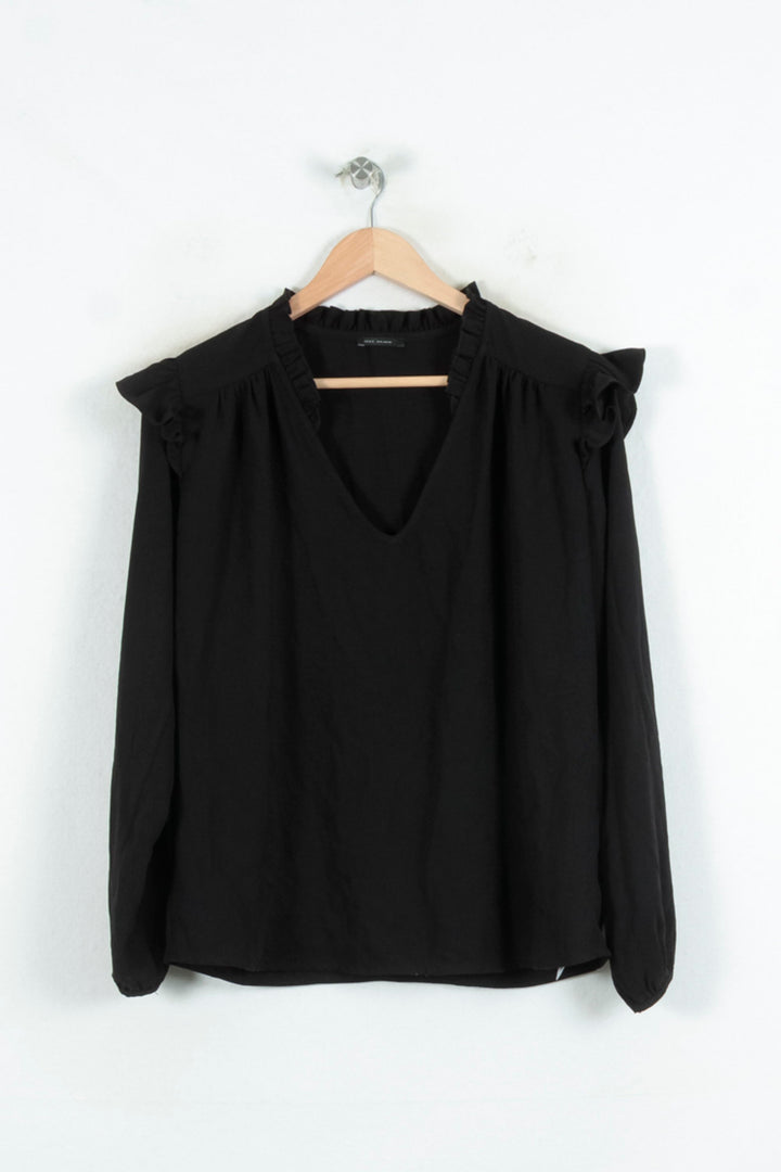 Blouse Noire - Taille L/40 de la marque IKKS | PARAD81286 - Vendu par Paradigme - Image 2