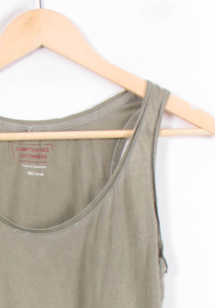 Débardeur Vert - Taille S/36 de la marque Comptoir des Cotonniers | PARAD81328 - Vendu par Paradigme - Image 3